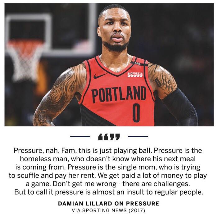 @NBAMemes on Twitter: This quote by Damian Lillard still hits different 🙏🏽