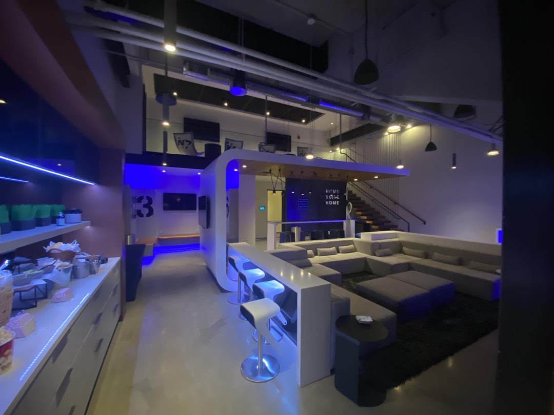 First time in the Utah Jazz Executive Club Suite! Definitely lives up to the hype