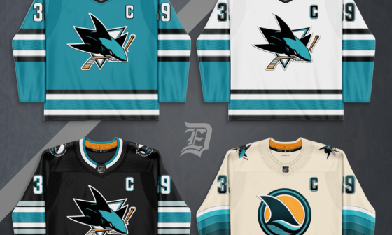 San Jose Sharks - Concept Jersey Set