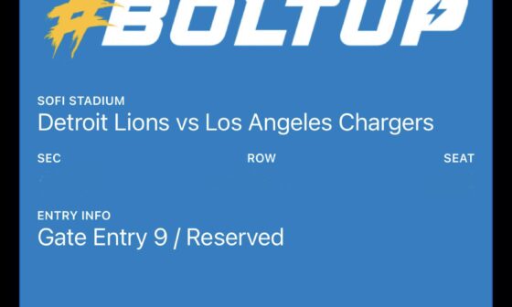 Going to my first Lions Away Game.