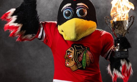 Tommy Hawk named NHL Mascot of the Year