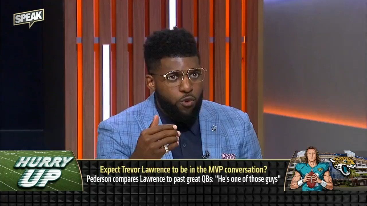 [Emmanuel Acho] Trevor Lawrence will be in the MVP convo this year. Talent + Team + Coach = MVP caliber season. #DUUUVAL