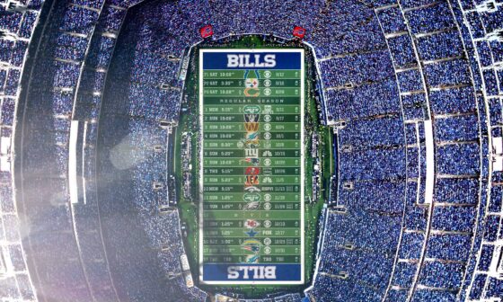 2023 - Stadium Schedule - Buffalo Bills