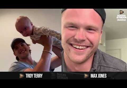 Max Jones Interviews Troy Terry on Ducks Stream