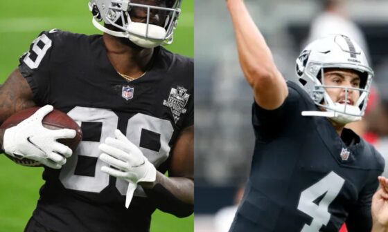 Saints waived former Raiders 3rd round pick WR Bryan Edwards. Dave Ziegler received a 5th round pick for Edwards, which he used to trade up for Aidan O’Connell.