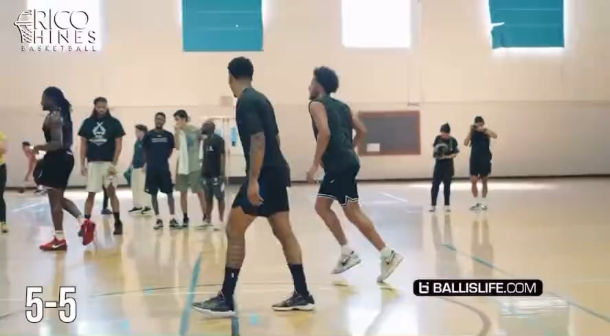 Bones Hyland strips the ball from Cade Cunningham and KJ Martin scores in transition