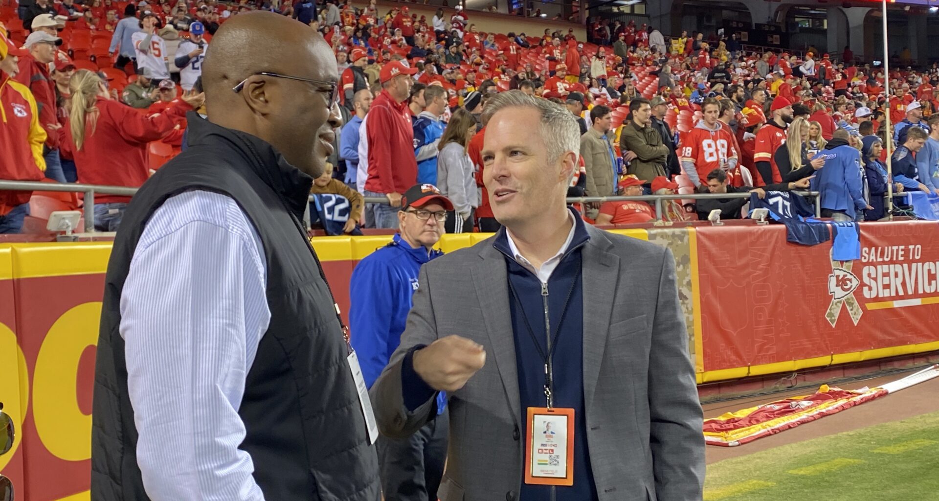 Titans' VP Gil Beverly is out - Beverly, one of seven people the Titans classified as their executive leadership team, was relieved of his duties within the last two months. He was senior vice president, chief marketing & revenue officer.