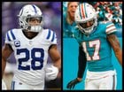 The #Colts made 'wild requests' during Jonathan Taylor trade discussions, even asking the #Dolphins for WR Jaylen Waddle at one point, according to @flasportsbuzz . A trade never seemed to get close.