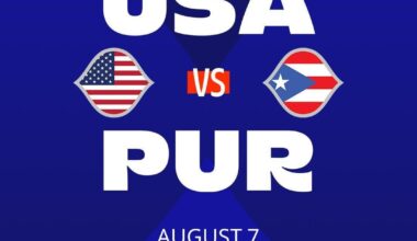 Team USA VS Puerto Rico Tonight