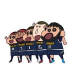Nuggets x Crayon Shin-chan