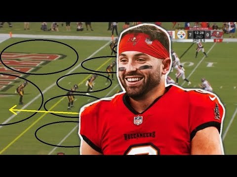 Film Study: Is Baker Mayfield back? He looked GOOD for the Tampa Bay Buccaneers vs the Steelers.