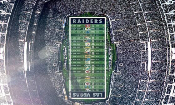 2023 - Stadium Schedule - Las Vegas Raiders