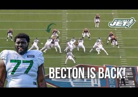 Mekhi Becton was BACK against the Browns 👀 | Jets Film Breakdown 🎥