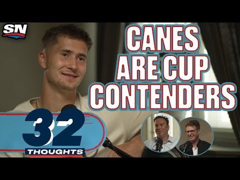 Martin Necas Talks Canes Chances & More | 32 Thoughts
