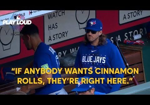[MLB] Reds' Will Benson and Blue Jays' Kevin Gausman are COMEDY GOLD while MIC'D UP! | Play Loud