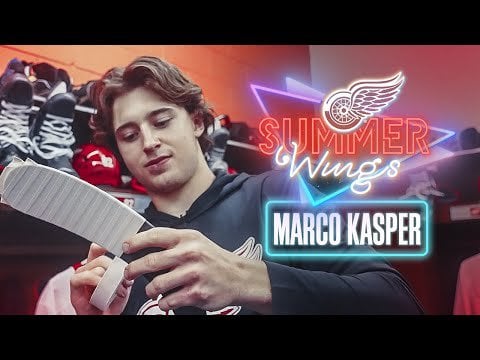 A day with Marco Kasper at Red Wings Development Camp