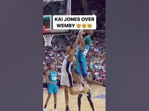 Wemby just got his welcome to the NBA😳