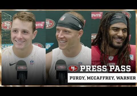 Purdy, McCaffrey, Warner Call Joint Practices ‘a Lot of Fun’ | 49ers