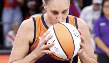 WNBA star and 2x Finals MVP Diana Taurasi of the Phoenix Mercury became the first player in the league to Score 10,000 career points