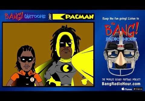 2007 Pac-Man And Chris Henry Bang Cartoon