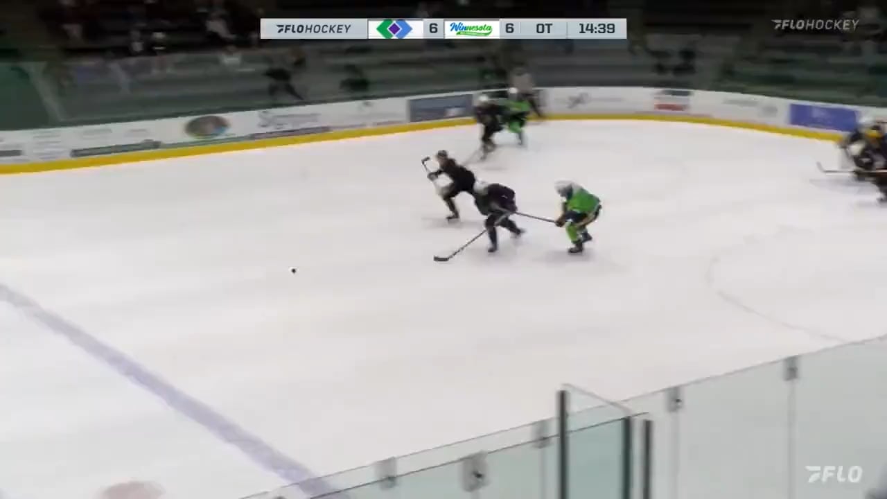 Brock Faber ot winner