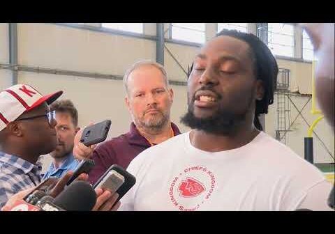 Full interview with Chiefs defensive tackle Derrick Nnadi at training camp