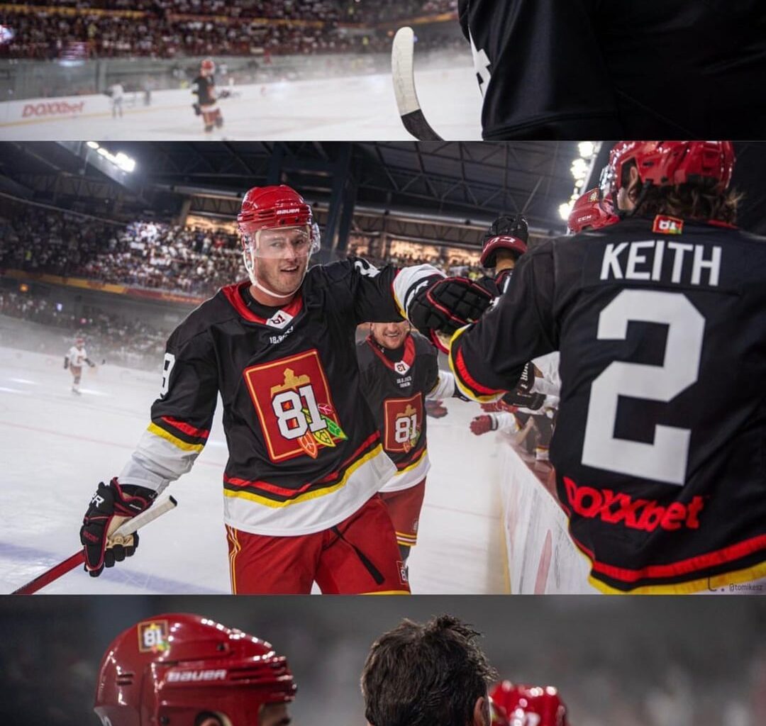 Some photos from yesterday’s Hossa’s Goodbye Game