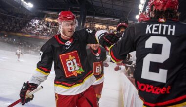 Some photos from yesterday’s Hossa’s Goodbye Game