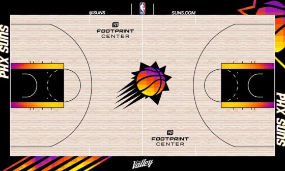Part two of my court concept series: An alternate court inspired by the statement jerseys (also included my part 1 court for anyone who’s missed it)