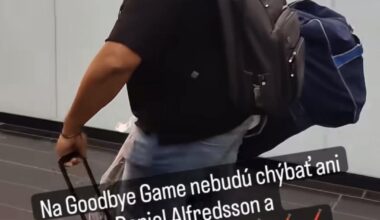 Byfuglien, Alfredsson, Darling, and Rozsival arrived in Slovakia for Hossa’s goodbye game