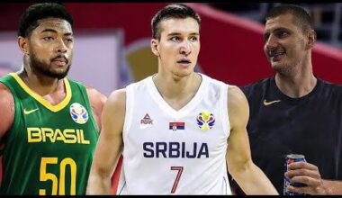 Serbia vs Brazil Full Game Highlights FIBA WC Warm Up August 21, 2023