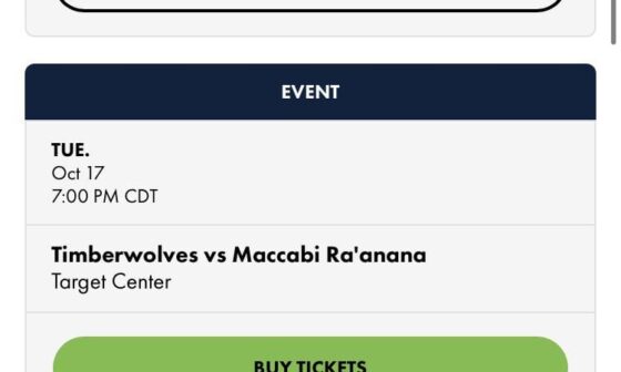 Why are the wolves playing a 2nd division Israelan team in Minnesota?