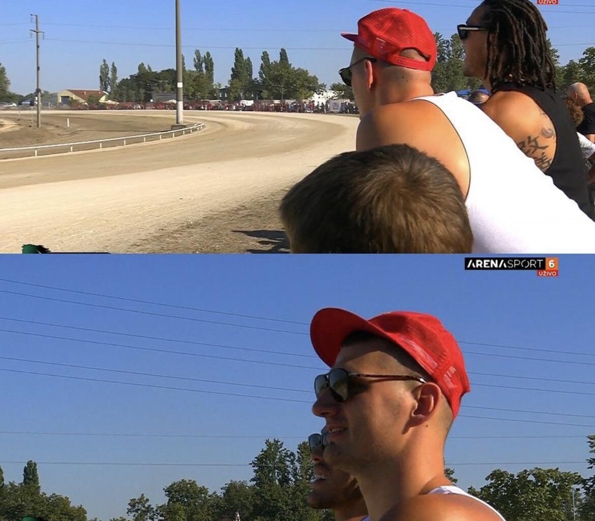 Joker and AG hanging out on horse race in Sombor