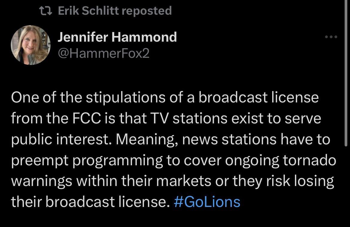 For all those upset about weather reporting