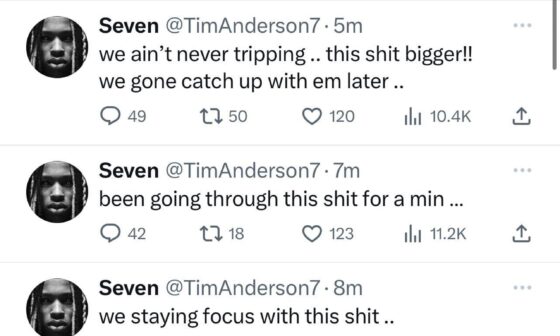 [MoreForYouCleveland] Tim Anderson having an absolute melt down on the timeline