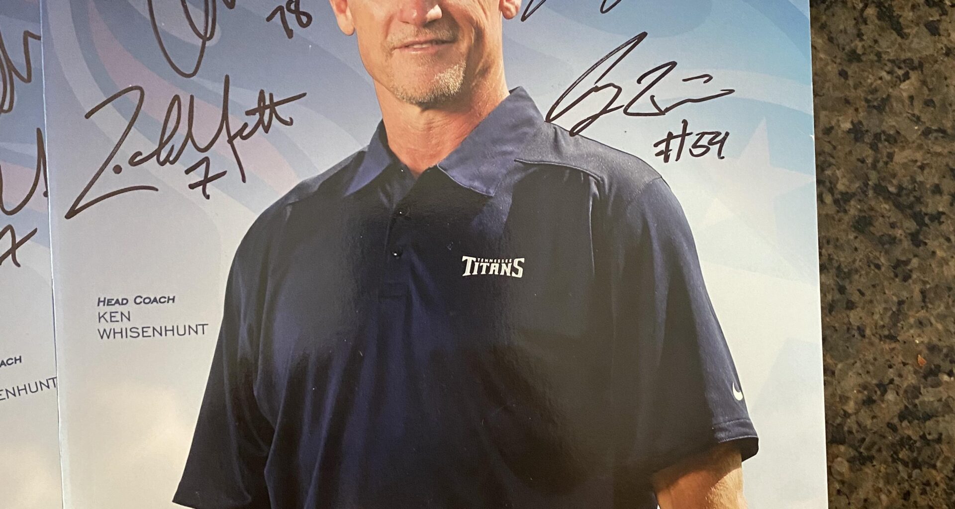 2014 - Wisenhut - Signed Yearbook - Signatures Recognizeable?