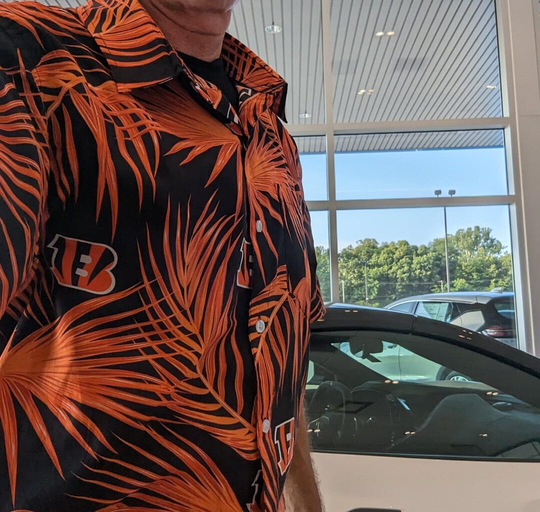 Anyone Else Dress Up For Work Today? Bengals Football Is Back!!
