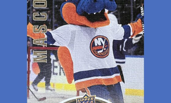 Islanders Mascot "Sparky"!