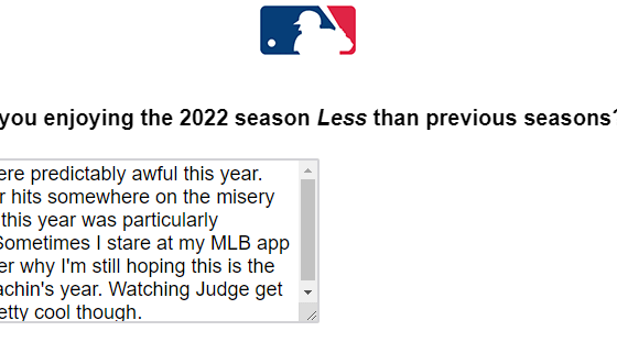 I was cleaning files on my computer when I stumbled upon this screenshot. Can't wait for this year's survey.