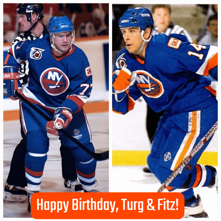 Happy birthday to Pierre Turgeon and Tom Fitzgerald, members of the '93 playoff run!