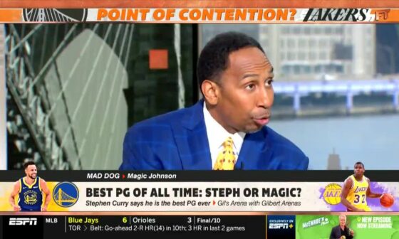 Michael Jordan on the Curry vs Magic best point guard debate: "Magic is easily the best point guard of all time. Steph is by far the best shooter, [...] but Magic invented the triple-double [...] . By the way, Magic has 5 NBA Championships".