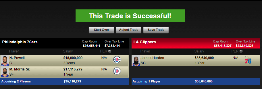 Who says no?