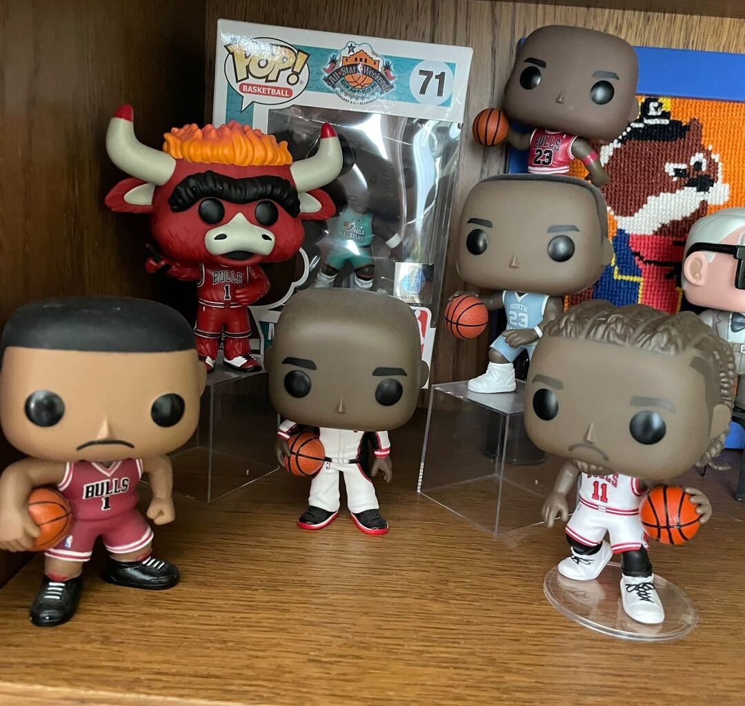 My Bulls Funko collection is growing!