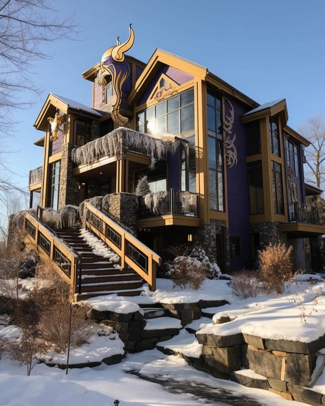 Vikings Dream House! SKOL!