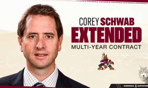 Coyotes Announce Contract Extension for Goaltending Coach Corey Schwab