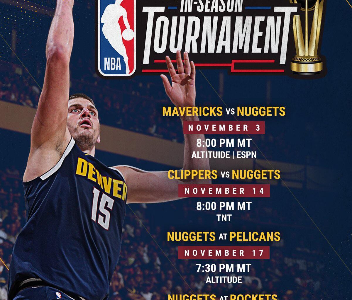 [Nuggets] The inaugural In-Season Tournament schedule is here 👀