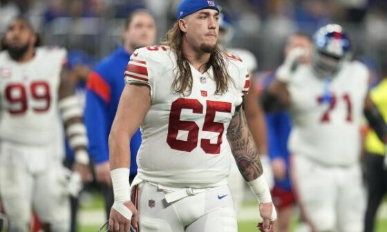 Imagine letting this guy walk to a division rival only for him to be their best offensive lineman