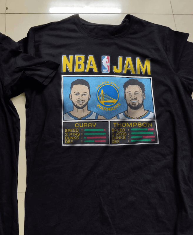 Curry and Thompson NBA Jam