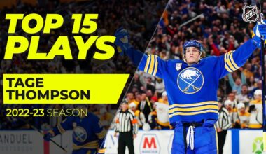 Tage Thompson 🧨 Human Highlight-Reel | 2022-23 Top Plays