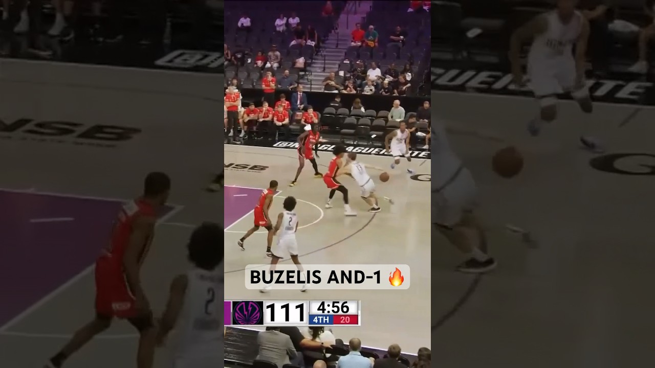 SMOOTH Move & Finish by Matas Buzelis for G League Ignite! 👏 | #Shorts
